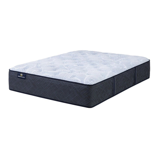 Serta Perfect Sleeper Lagoon Nights Innerspring Plush Full Mattress, Blue/White