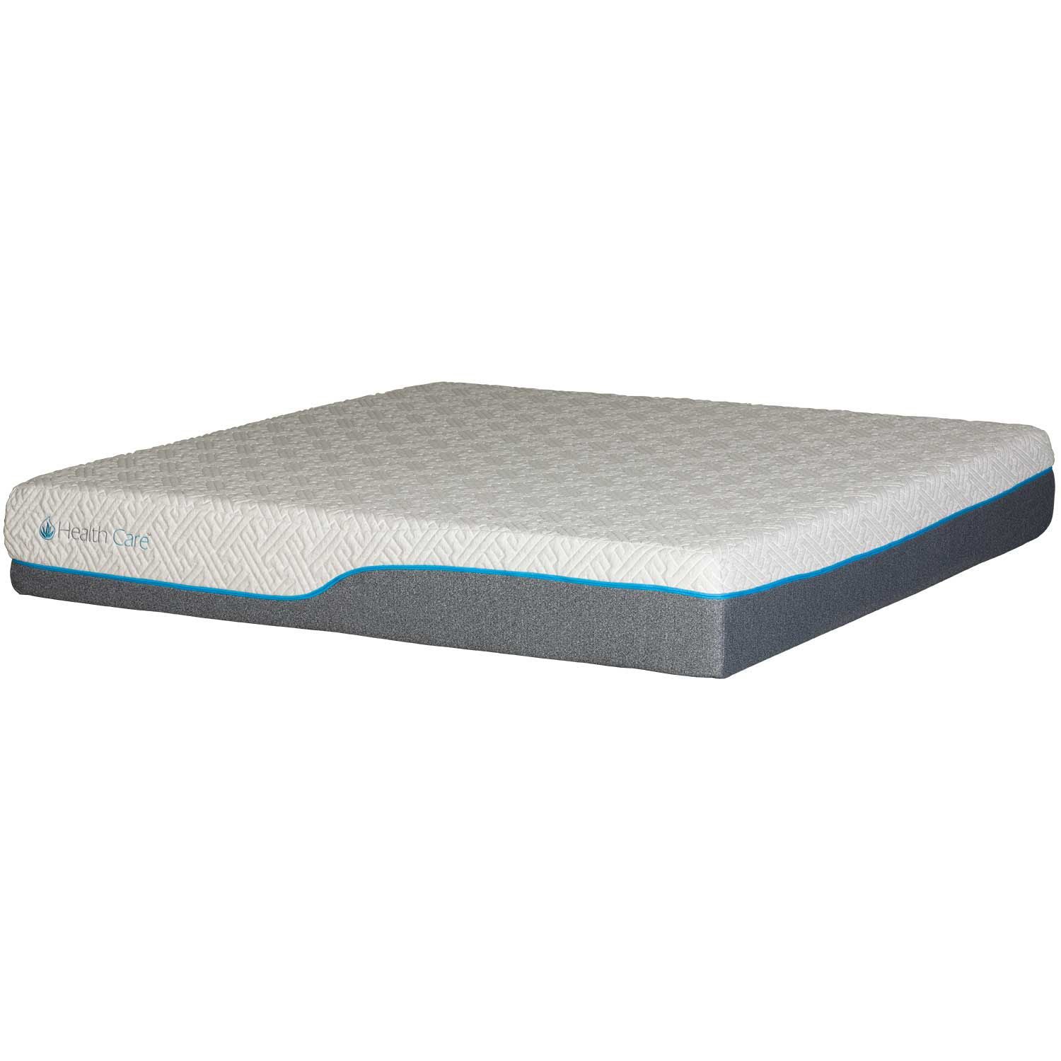 Comfort Bedding Aspen Memory Cooling Queen Size Mattress - Beige/Gray