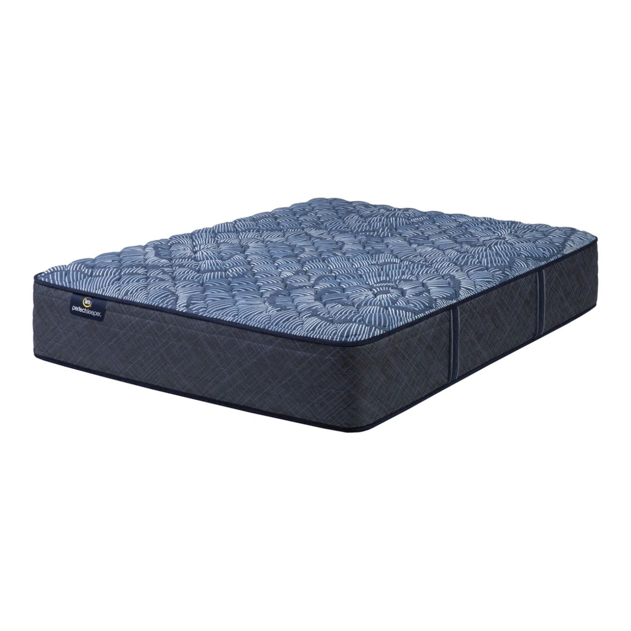 Serta Perfect Sleeper Cobalt Calm Extra Firm California King Mattress, Blue/Gray