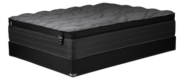 Comfort Bedding iBed Black Medium Pillow Top Mattress - California King
