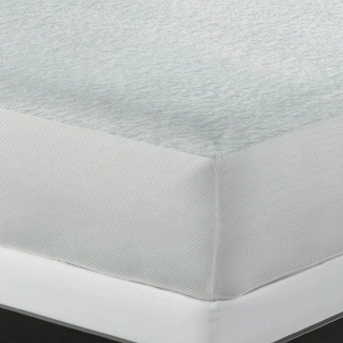PureCare StainGuard Cotton Terry Waterproof King Size Mattress Protector - White - Curacao