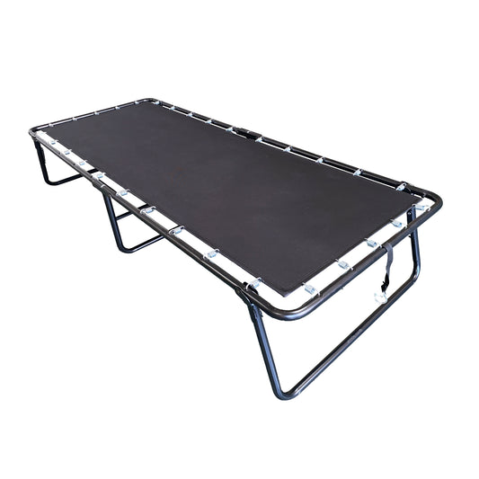 La mejor cama plegable de metal para el hogar sin colchón - Color negro
