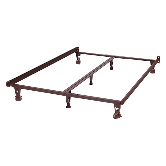 Knickerbocker The Monster Universal Bed Frame with Wheels - Brown