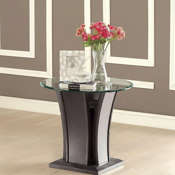 Mesa auxiliar Manhattan de 22,25" de Furniture of America 
