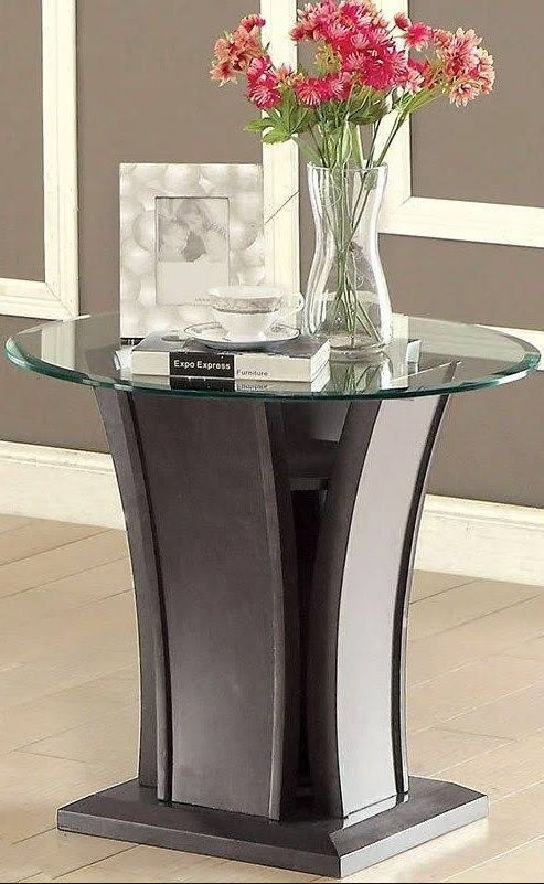 Mesa auxiliar Manhattan de 22,25" de Furniture of America 