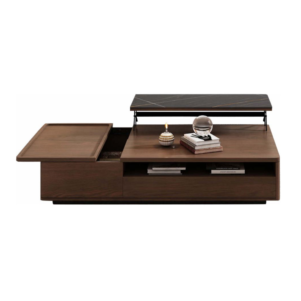 Best Home Drak Wood Coffee Table