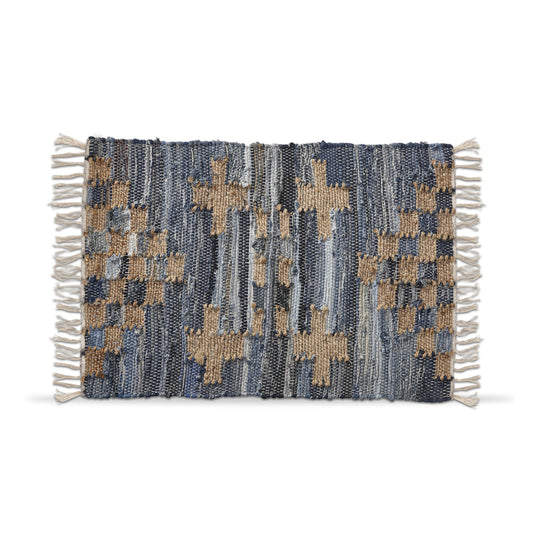Tag Kells 2' x 3' Denim Rug - Blue