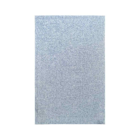 Tufan 4' x 6' Element-01 Power Loomed Rectangle Rug in Polypropylene - Blue