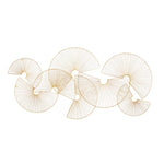 UMA Enterprises 22" CosmoLiving Sunburst Half Moon Wall Decor - Gold