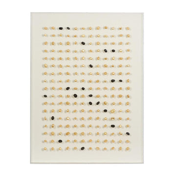 UMA Enterprises Contemporary 40" x 30" 3D Abstract Wall Art - White