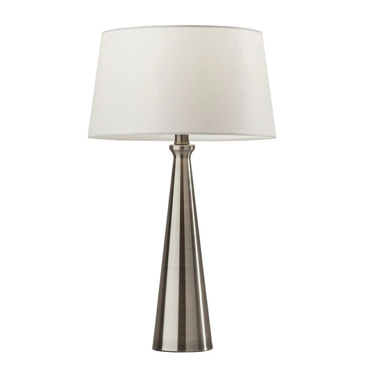 Adesso Lucy 22" Table Lamp (Set of 2) - Brushed Steel