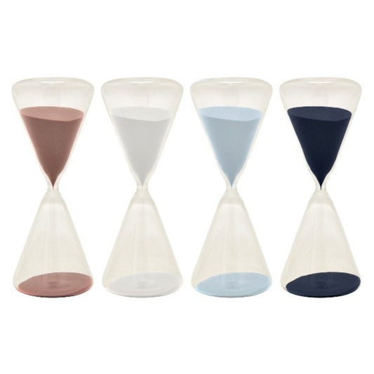 Three Hands 9.50'' Conical Hourglass Timer Set