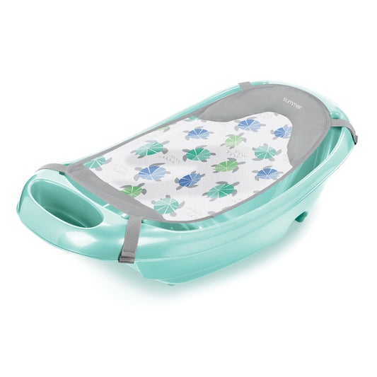 Bañera para recién nacidos y niños pequeños Summer Infant Splish 'n Splash - Verde azulado