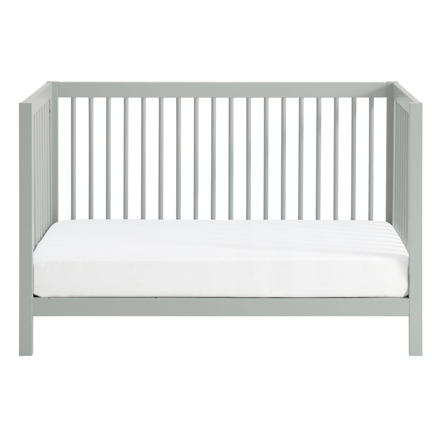 Cuna de madera 4 en 1 Essential Island de Soho Baby en color gris