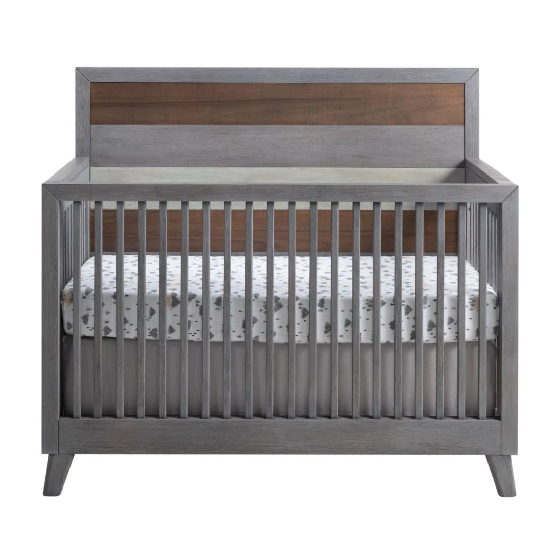 Soho Baby Cascade Gray 4-in-1 Convertible Crib