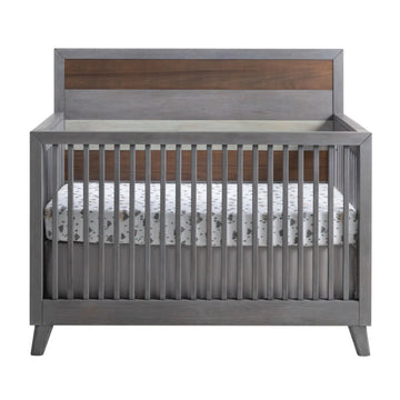 Soho Baby Cascade Gray 4-in-1 Convertible Crib