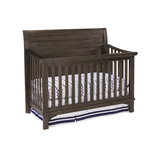 Cuna convertible de madera en color marrón River Rock de Westwood Design Taylor Farmhouse
