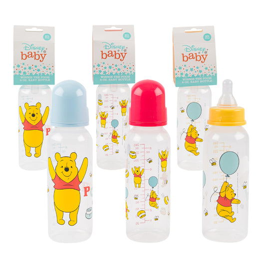 Disney 96204 9 oz Winnie The Pooh Baby Bottle - Assorted Colors