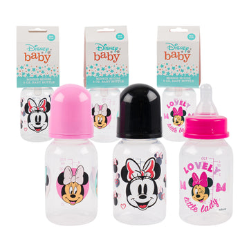 Disney 96205 5 oz Minnie Mouse Baby Bottle - Assorted