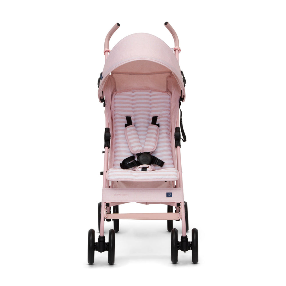 Babygap Lightweight Classic Stroller with Recline - Pink Stripes