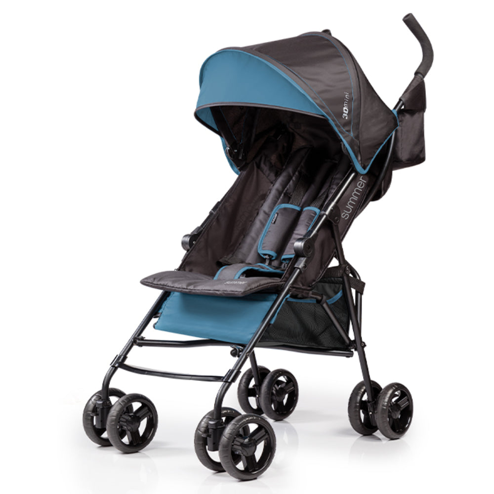 Cochecito de bebé Summer Infant 3Dmini Convenience - Azul/Negro