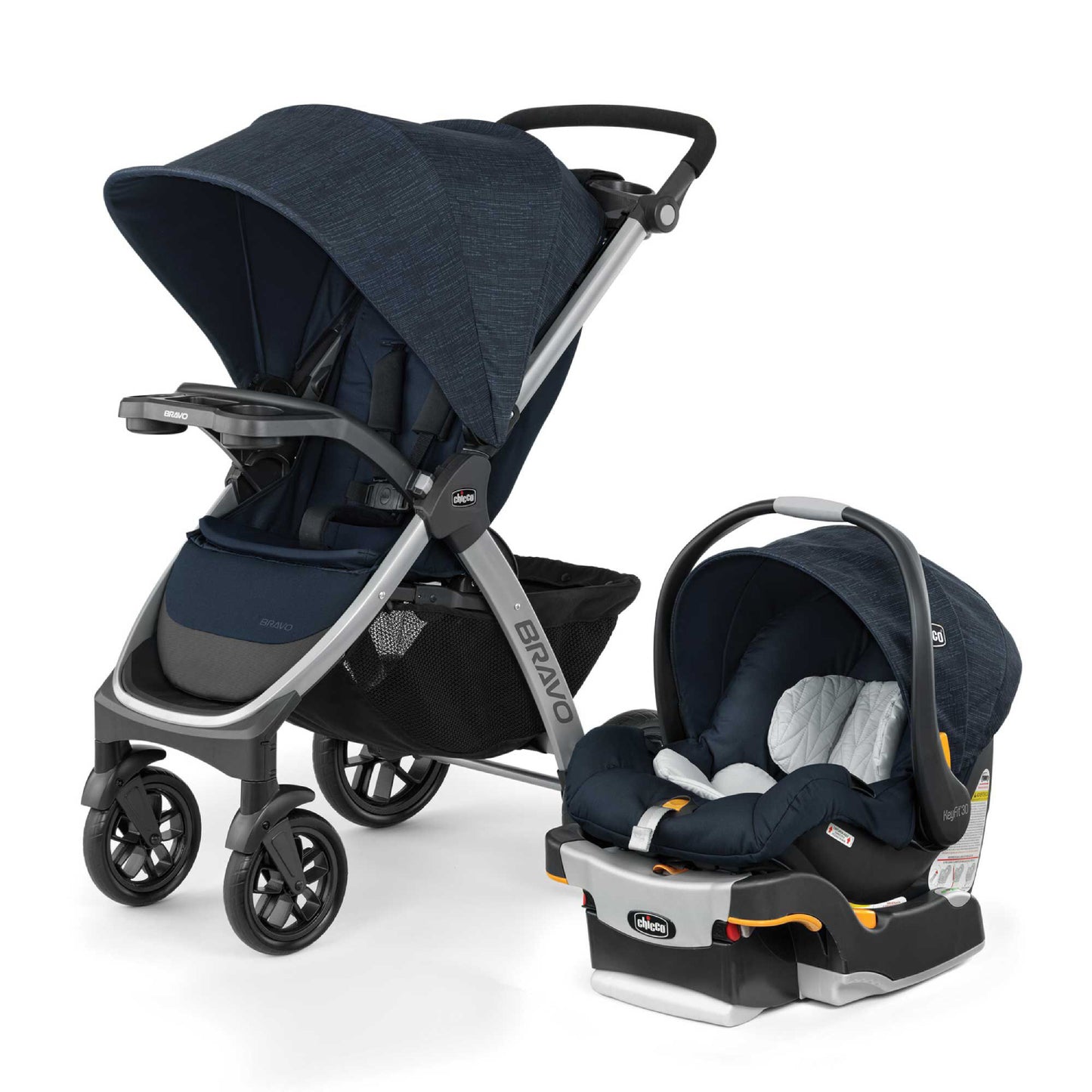 Chicco Bravo 3-in-1 Travel System - Brooklyn