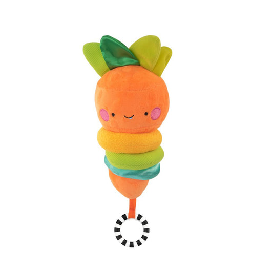 Sassy Tug n' Tunes Musical Carrot Stroller Hanging Toy