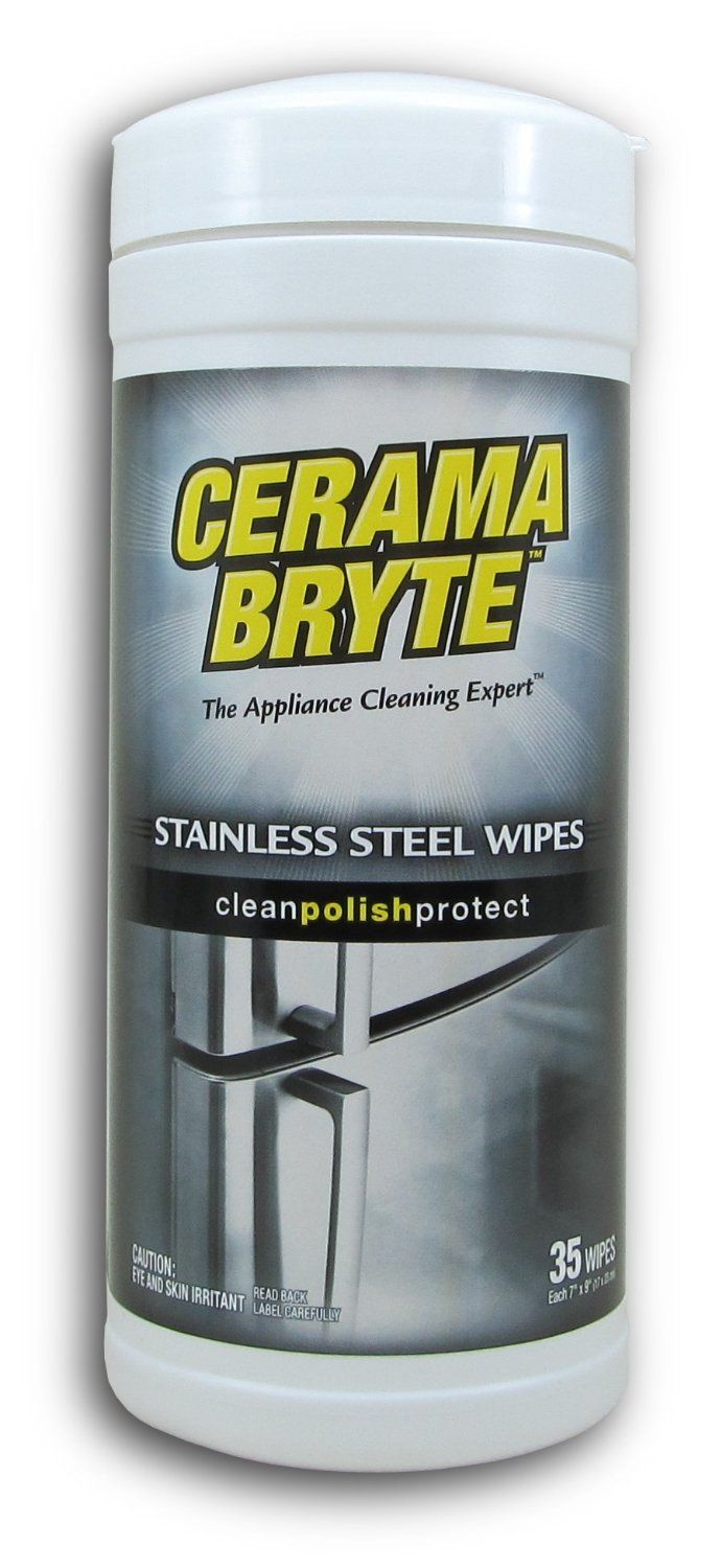 Cerama Bryte WX10X10004 Stainless Steel Wipes