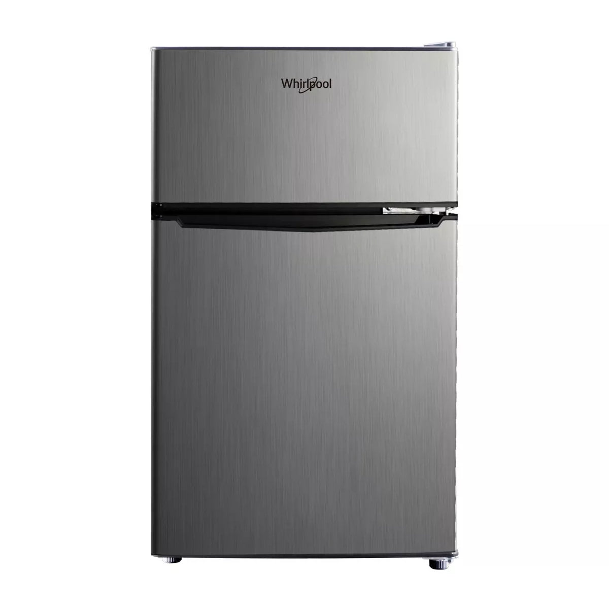 Whirlpool WHR31TS1E 3.1 cu. ft. Mini Fridge with Dual Door True Freezer - Stainless Steel