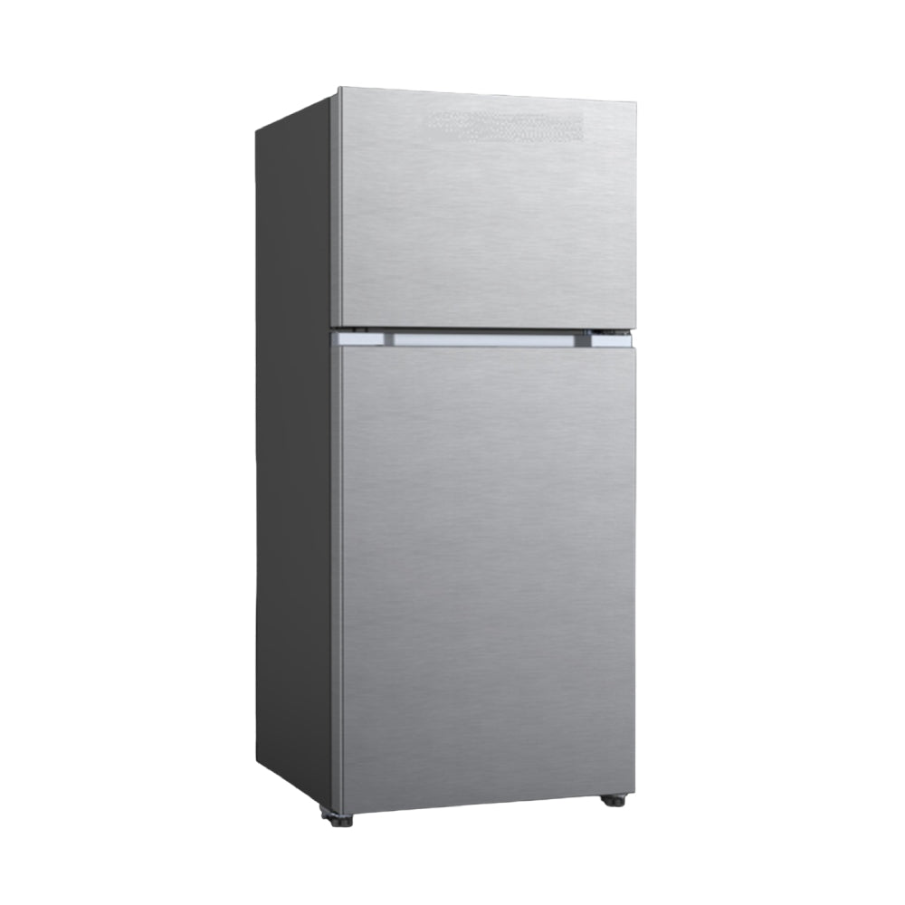 Appliance Basics 18.0 CF TM Refrigerator with Ice Maker and Internal Water Dispenser - Stainless Steel Look