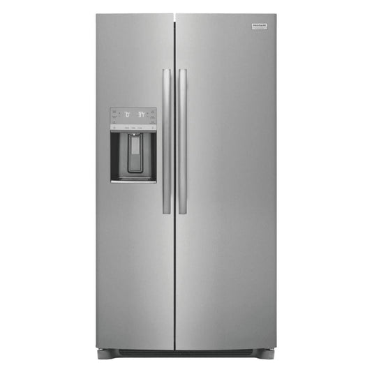 Frigidaire Gallery GRSS2652AF 25.6 cu. ft. Standard Depth Side by Side Refrigerator - Stainless Steel, ENERGY STAR Certified