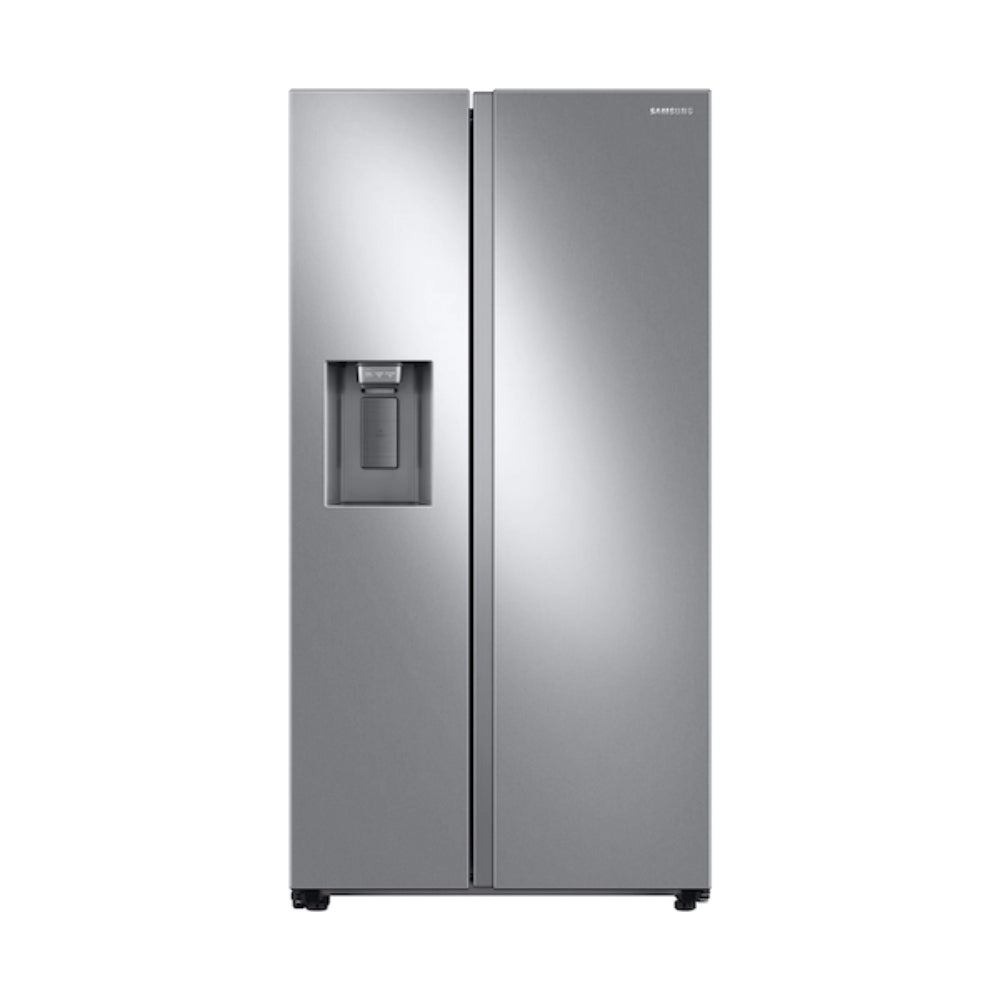 Refrigerador Samsung RS27T5200SR de 27,4 pies cúbicos, de dos puertas, de acero inoxidable resistente 