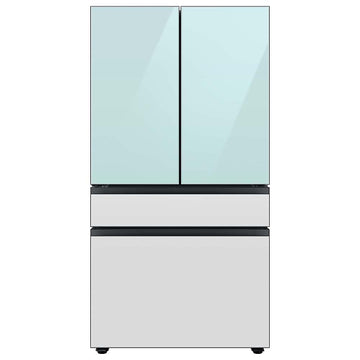 Refrigerador Samsung Bespoke RF29BB86004M de 29 pies cúbicos, 4 puertas, estilo francés, con centro de bebidas, panelable, con certificación ENERGY STAR