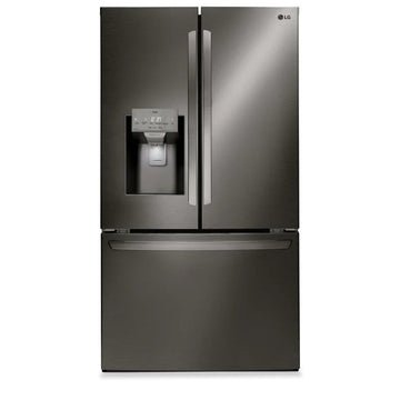 LG LRFS28XBD 28 cu. ft. 3-Door French Door Refrigerator - Black