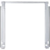 LG KSTK1 27" Laundry Stacking Kit - Chrome - Curacao