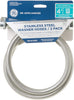 Manguera de lavadora universal GE PM14X10005 de 4 pies (juego de 2) - Acero inoxidable
