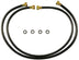 GE WH41X10207 4ft Washer Rubber Inlet Hose (Set of 2) - Black - Curacao