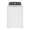 Lavadora de carga superior GE ETW485ASWWB de 4,5 pies cúbicos con panel de control en español - Blanca