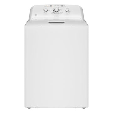 Lavadora de carga superior GE GTW325ASWWW de 4,0 pies cúbicos con control de nivel de agua, color blanco