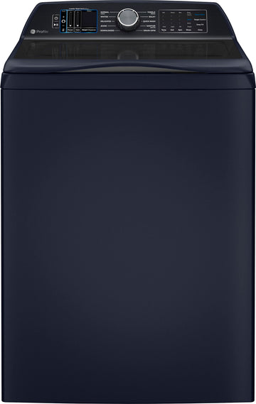 GE PTW900BPTRS 5.4 cu. ft. Top Load Washer with Smart Wash Technology - Blue