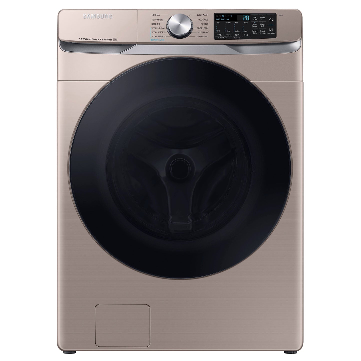 Samsung WF45B6300AC 4.5 cu.ft. High-Efficiency Stackable Smart Front Load Washer - Champagne