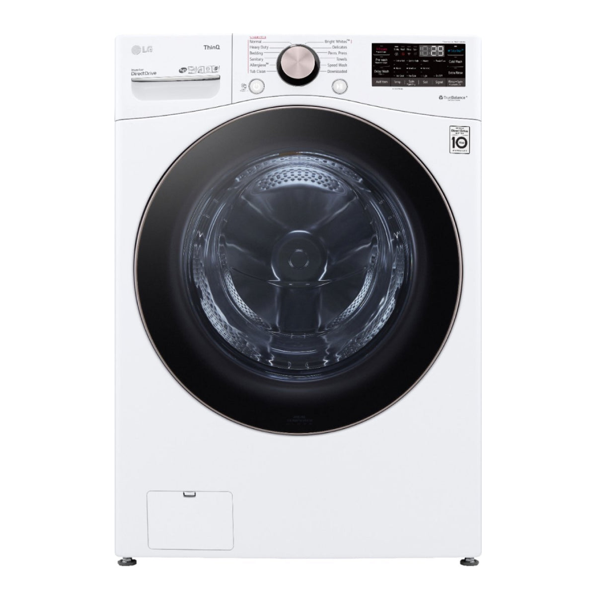 LG WM4000HWA 4.5 cu. ft. Smart Wi-Fi Enabled Front Load Washer with TurboWash 360Â° Technology and Built-in Intelligence - White