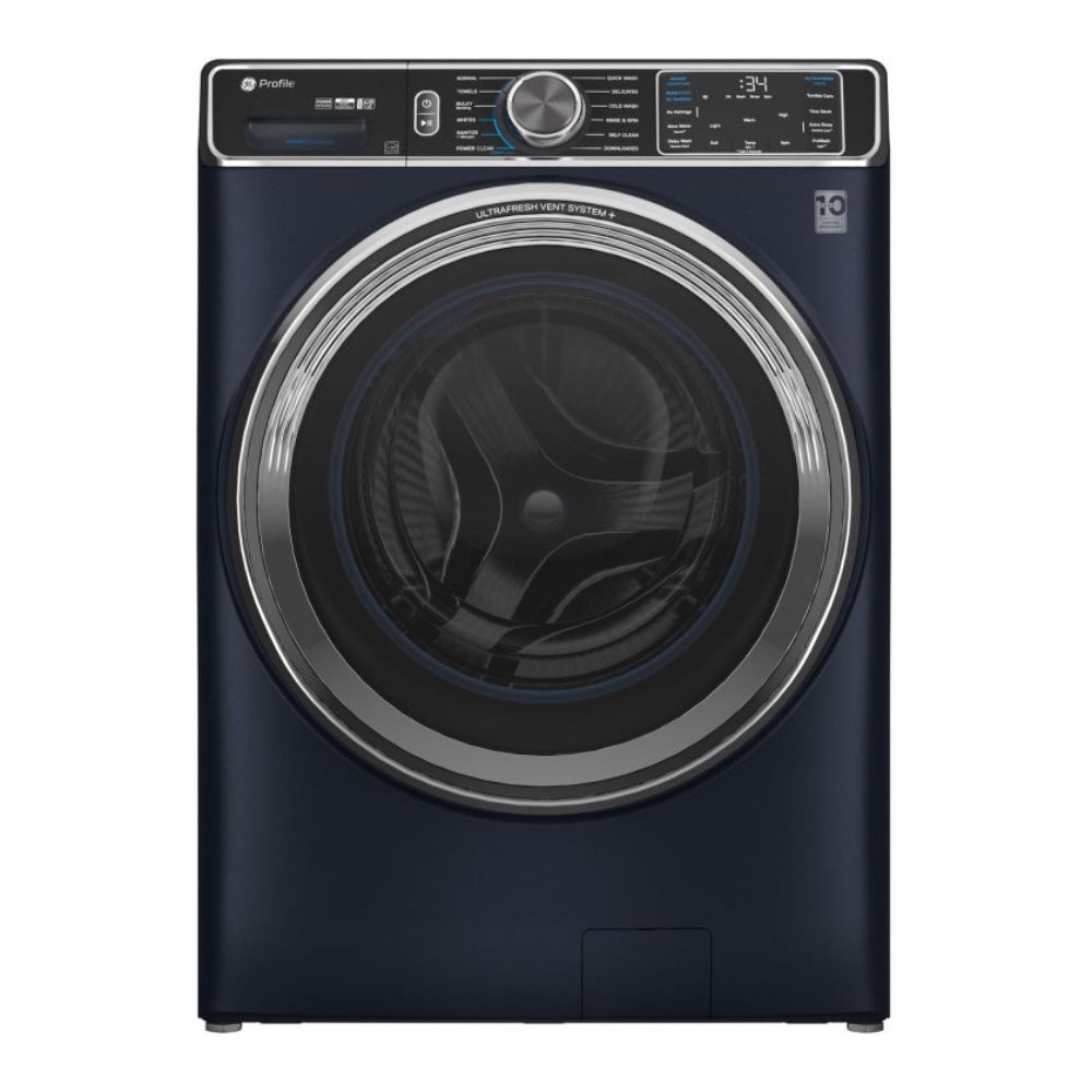 GE Profile PFW870SPVRS 5.3 cu. ft. Smart Front Load Washer with UltraFresh Vent System+ with OdorBlock - Sapphire Blue