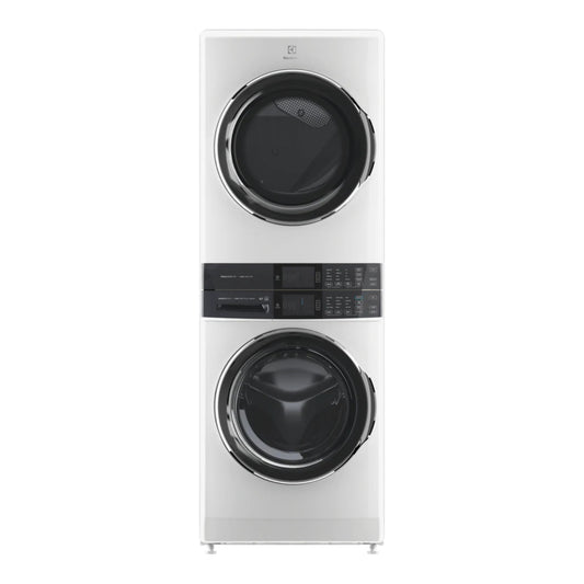 Electrolux ELTG7600AW Stacked Laundry Center with 4.5 cu. ft. Front Load Washer and 8 cu. ft. Gas Dryer - White