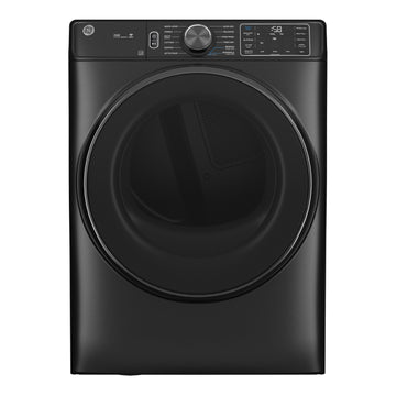 GE GFD65ESPVDS 7.8 cu. ft. Vented Front Load Electric Dryer - Stackable with Steam and Sanitize Cycle - Carbon Graphite