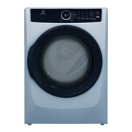 Electrolux ELFE7437AG 8.0 cu.ft. Vented Front Load Electric Dryer - Stackable with Steam and Instant Refresh - Glacier Blue