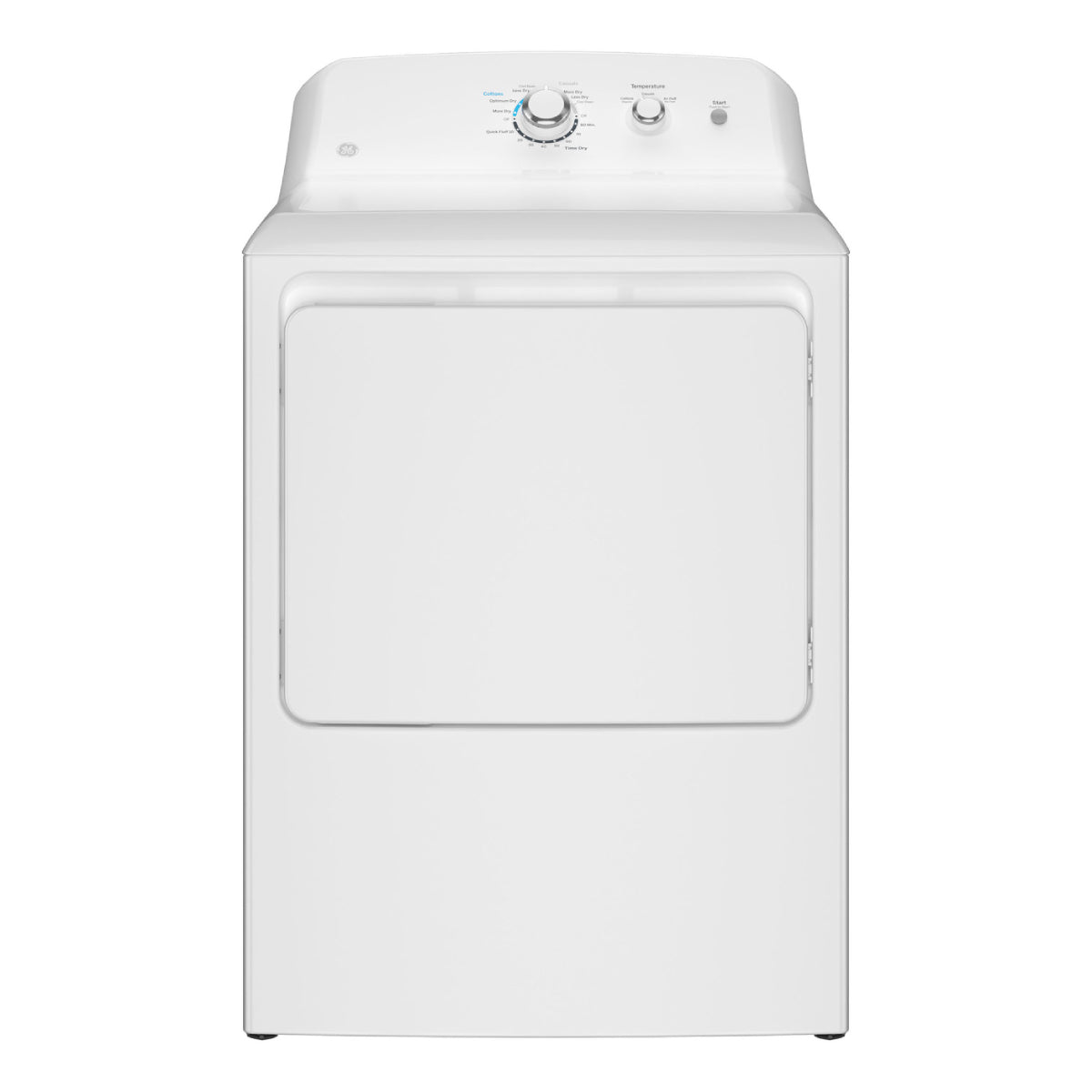 GE GTX33EASKWW 6.2 cu. ft. Top Load Electric Dryer with Up To 120 ft. Venting - White