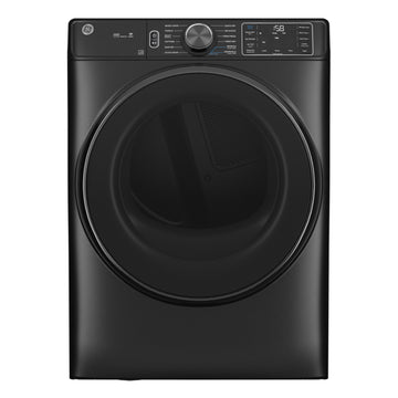 GE GFD65GSPVDS 7.8 cu. ft. Vented Front Load Gas Dryer - Stackable with Steam and Sanitize Cycle - Carbon Graphite
