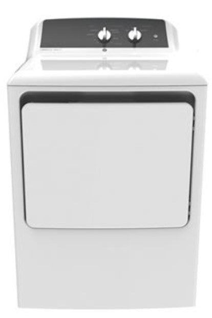 GE GTX52GASPWB 6.2 cu. ft. aluminized alloy drum Gas Dryer - White