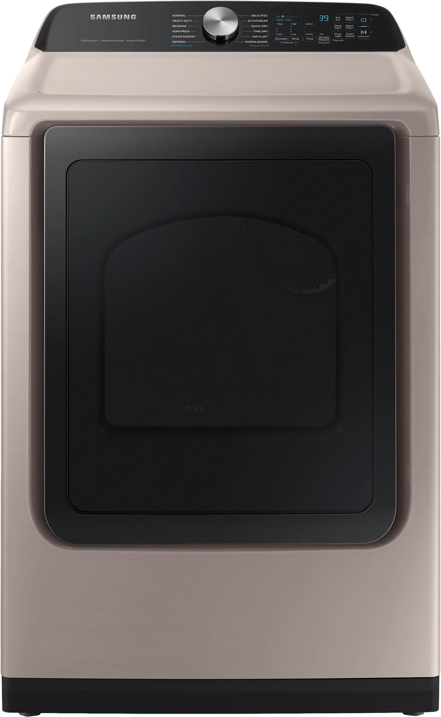 Samsung DVG52A5500C 7.4 cu.ft. Smart Gas Dryer with Steam Sanitize+ - Champagne